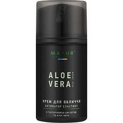 Крем для обличчя Mayur Активатор еластину З гіалуроновою кислотою та алое вера 50 мл 4820230954043 smart