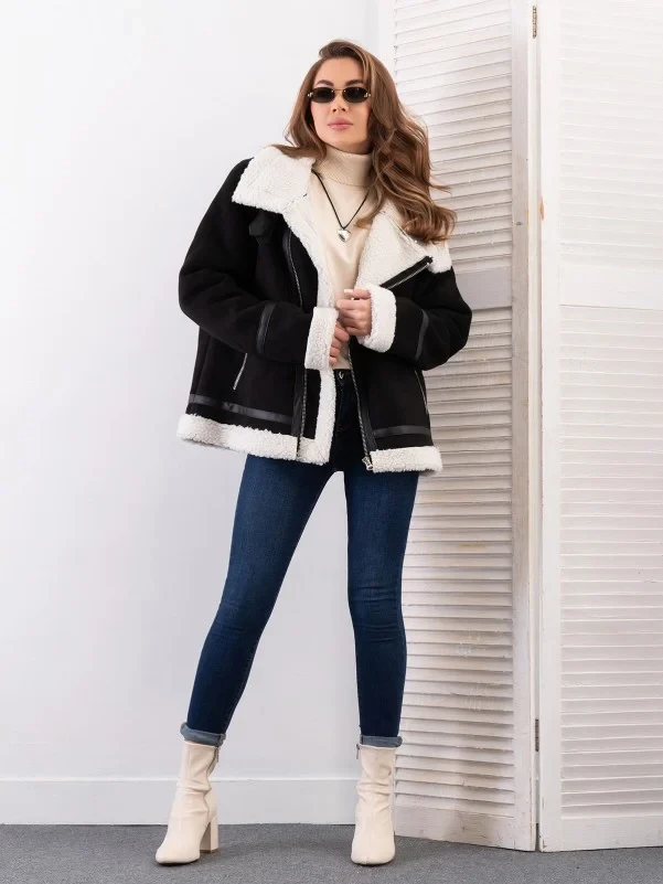 Куртки ISSA PLUS 13613A L чорний, фото 1