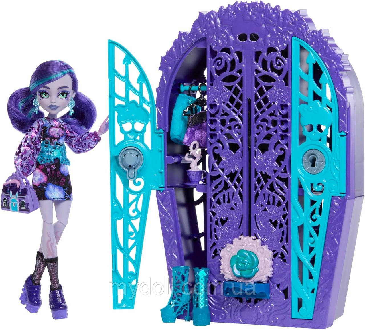 Лялька Монстер Хай Твайла Цвіт та темрява Жахо-секрети Твайли Monster High Twyla Doll HYT74 Mattel Оригінал