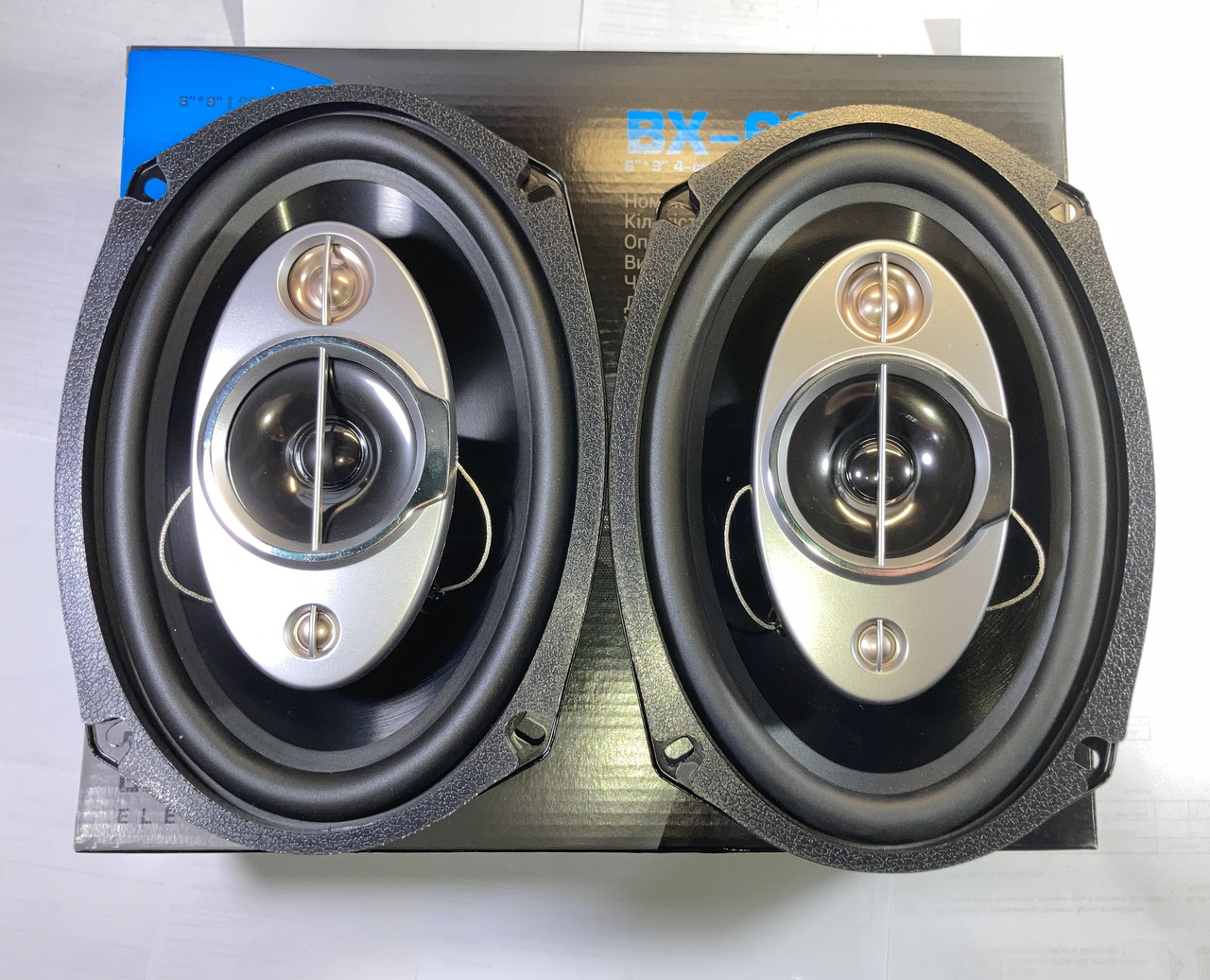 Колонки динаміки овал овальні автомобільні 320W 4 смуги пара 2шт BX694 NEO