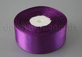 Стрічка атласна фіолетова 4,00 см 36ярд 182
