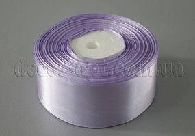 Стрічка атласна світло-бузкова 4,00 см 36ярд 90