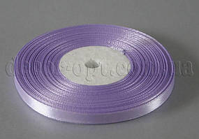 Стрічка атласна світло-бузкова 0,6 см 36ярд 90