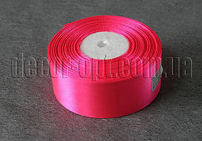 Стрічка атласна світло-малинова 4,00 см 36ярд арт.89