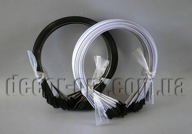 Заготовка обруч металевий (обтягнутий репсом)