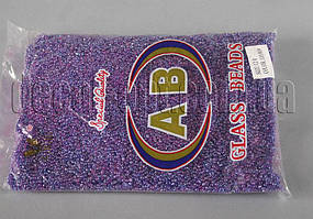 Бісер 103/809 відтінок фіолетовий. 400 г