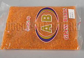 Бисер 10 оттенок оранж. прозр.матов. 400 г