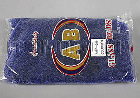 Бисер 8 синий прозр.матов. 400 г