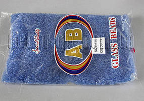 Бисер 13 синий прозр.матов. 400 г