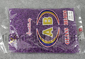 Бісер 813B відтінок фіолетовий.крист.прозор. 400 г