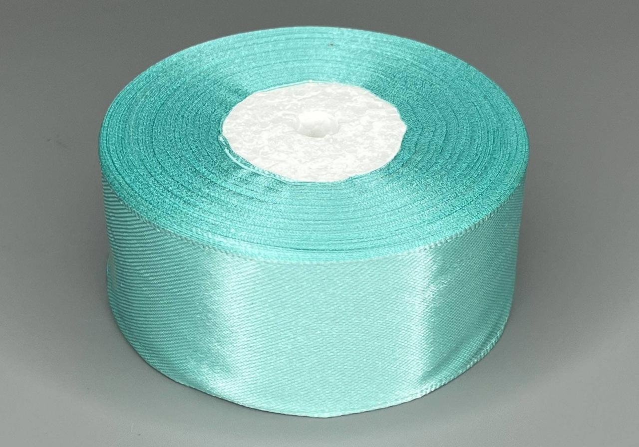 Стрічка атласна відтінок бірюзового 4,00 см 36ярд арт.199