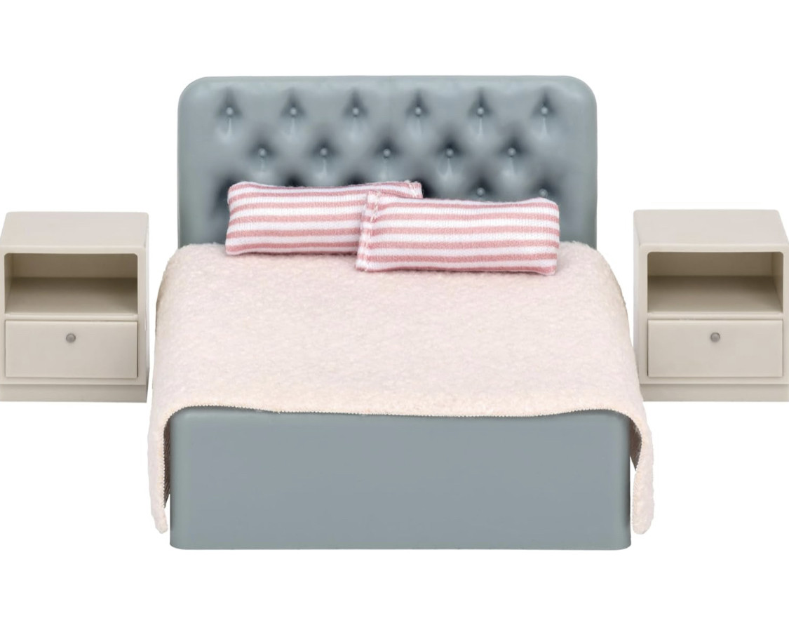 Меблі для ляльок Lundby з двоспальним ліжком, фото 1