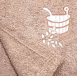 Сарафан махровий для сауни Ярослав Беж, фото 3