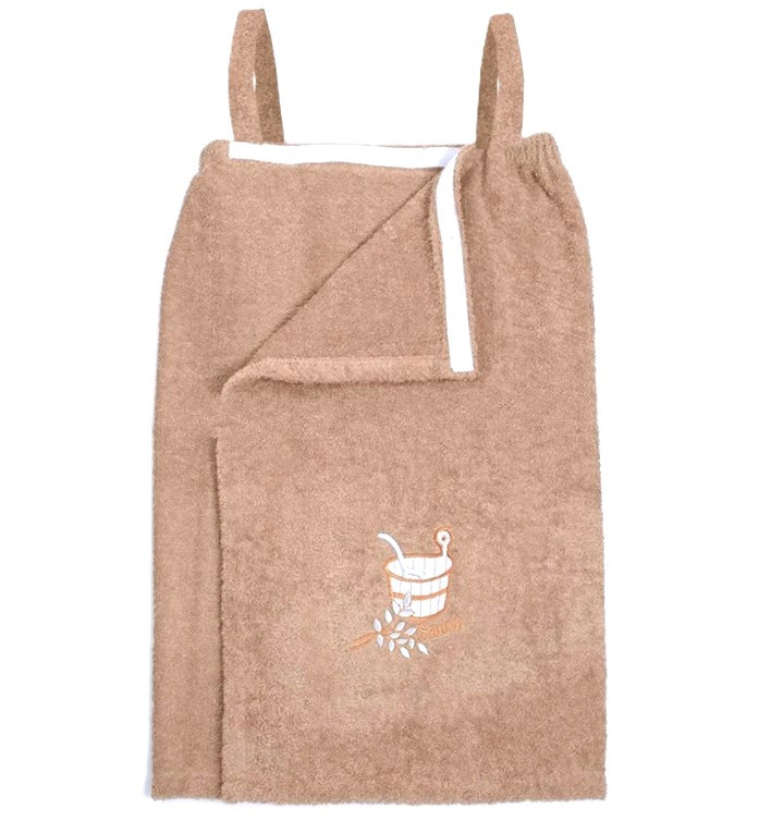 Сарафан махровий для сауни Ярослав Беж, фото 1