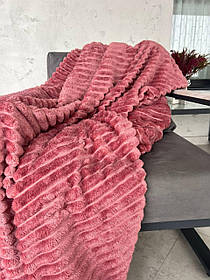 Плед Королівський Шарпей Рожевий Півтораспальний розмір 150х200 см