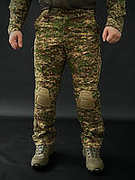 Штани хижак із наколінниками, літні тактичні штани хижак зісу рипстоп