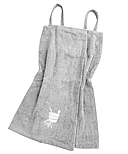 Набір для сауни сарафан махровий + рушник 50х90 (Яр-500) Ярослав Сірий, фото 3