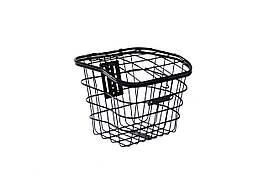 Велосипедний кошик дротяний,  посилений з кришкою