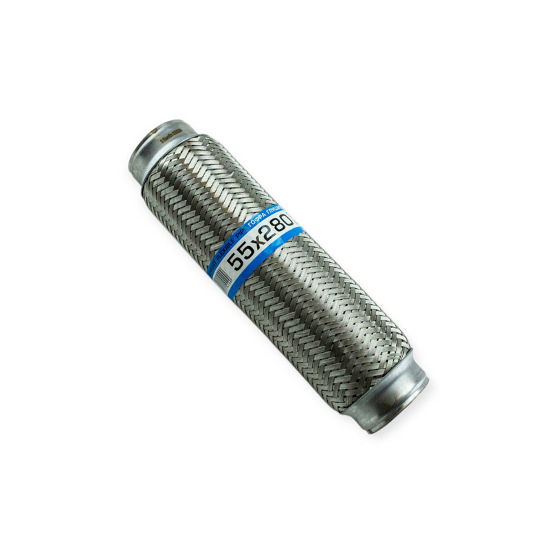 Гофра глушника 55х280 3-х шарова  EuroEx  стандарт
