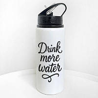 Пляшка для води з трубочкою