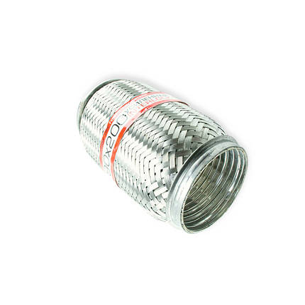 Гофра глушника 90х200 3-х шарова EuroEx інтерлок, фото 1