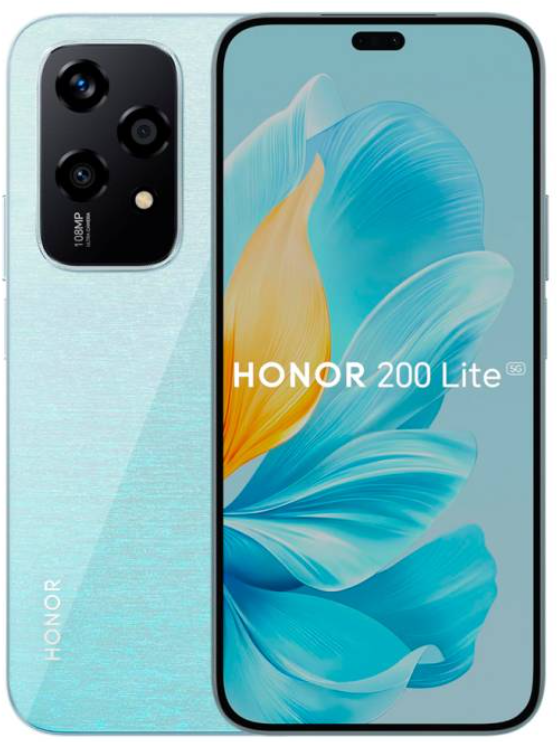 Смартфон Honor 200 Lite 12/256GB Starry Blue (Global Version), фото 1