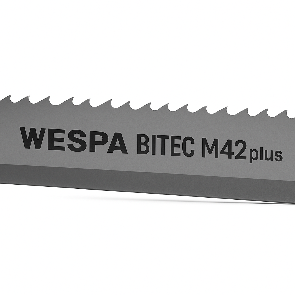 🔧 Стрічкові пили WESPA BITEC M42plus — еталон різання металу професійного класу!