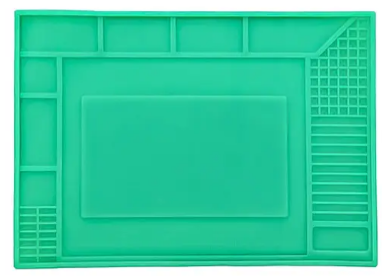 Килимок для паяння 295х209мм, ZD-154-1A килимок силіконовий термостійкий антистатичний для паяння, ZD154-1A, фото 1