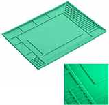 Килимок для паяння 295х209мм, ZD-154-1A килимок силіконовий термостійкий антистатичний для паяння, ZD154-1A, фото 4