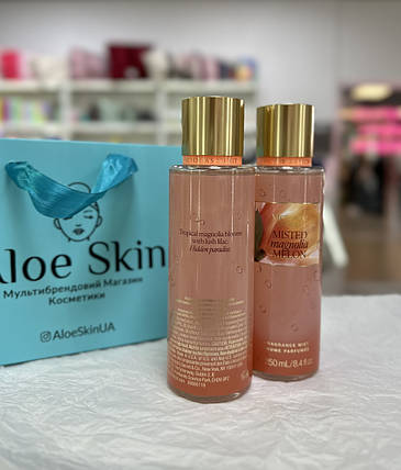 Парфумований спрей для тіла Victoria`s Secret Misted Magnolia Melon  Body Fragrance Mist 250мл, фото 4
