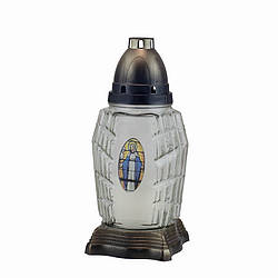 Лампадка скляна 36 годин Ікона 36-27