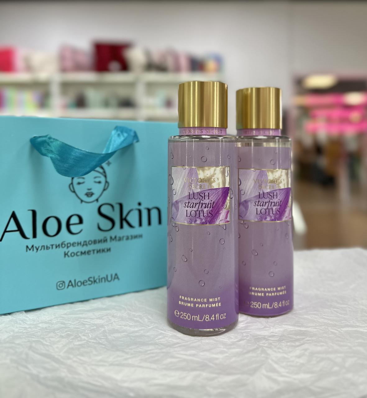 Парфумований спрей для тіла Victoria`s Secret Lush Starfruit Lotus Fragrance Mist 250мл
