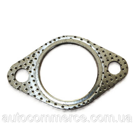 Прокладка колектора, коліна вихлопної труби KM385 Dongfeng, Foton, Jinma, ДТЗ, фото 1