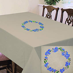 Скатертина 150х150см бавовна з вишивкою Ярослав