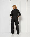 Жакет жіночий чорний укорочений Modna KAZKA MKSN3082-01, фото 2