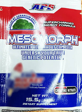 Передтренувальний комплекс APS Mesomorph V4 1 serv пробник, фото 1