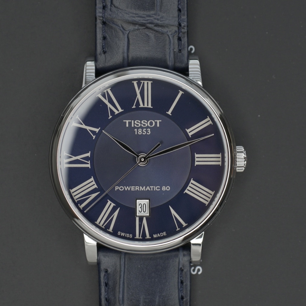 Чоловічий Годинник TISSOT CARSON T122.407.16.043.00 Powermatic 80