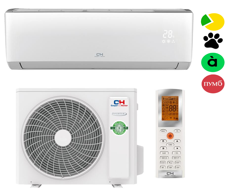Кондиціонер Cooper&Hunter Arctic Inverter CH-S18FTXLA2-NG, фото 1