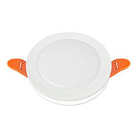 Світильник 18W 3000K-4000K-6500K круглий врізний, HOROZ ELECTRIC PAULA