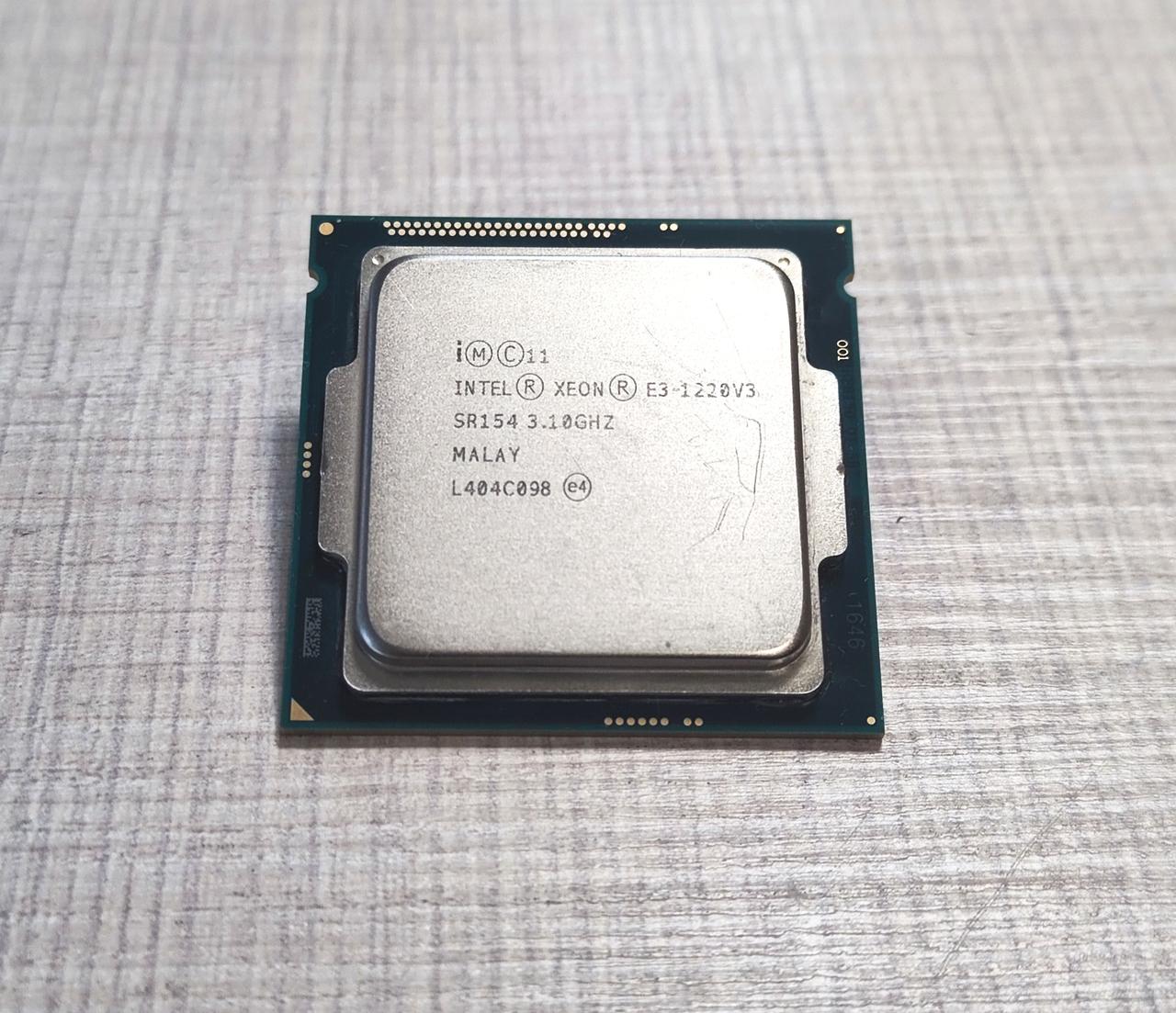 Процессор Intel Xeon E3-1220 v3 /4(4)/ 3.1-3.5GHz Core i5 4gen s1150 Гарантія 3 міс.
