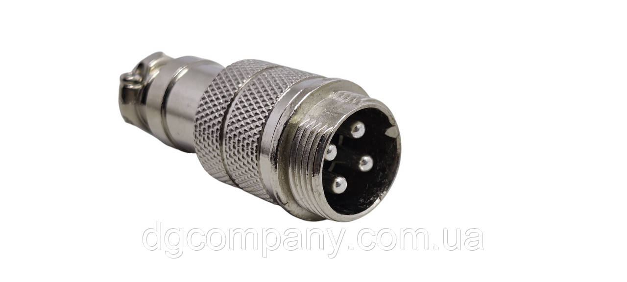 Роз'єм MIC 344 4-pin штекер на кабель