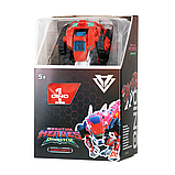 Трансформер-динозавр DINOSTER Раптор Бот, Red, фото 10