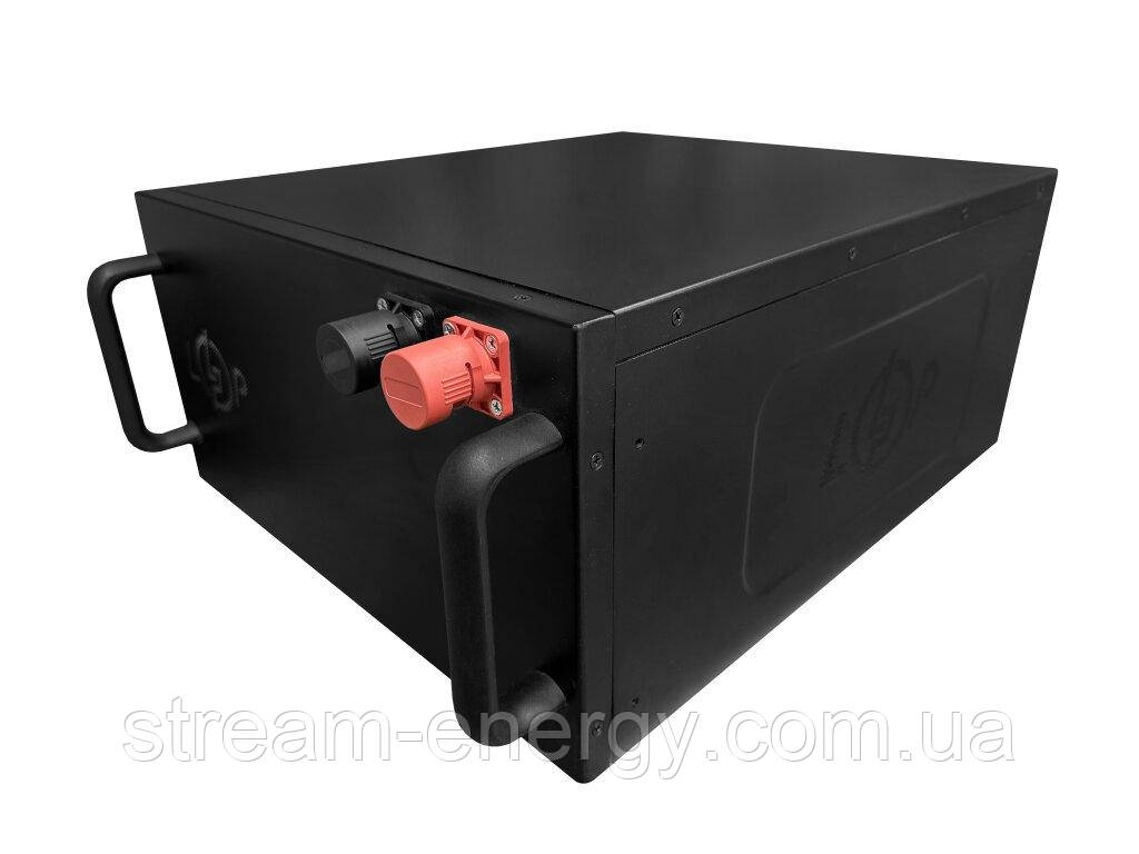 Акумулятор LP LiFePO4 51,2V - 100 Ah (5120Wh) (BMS 100A/50А) метал Smart BT, фото 1
