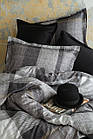 Комплект постільної білизни Issimo Digital Satin 200х220 см Dunloe Black, фото 3