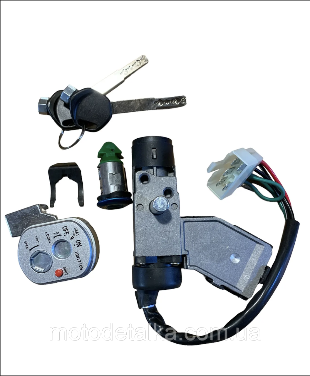 Замок запалювання HONDA-AF-56 з дротами.