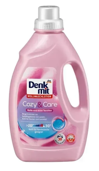 Гель для прання делікатних речей Denkmit Cozy & Care 1.5л (30 прань)