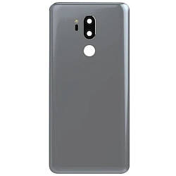 Задня кришка LG G7 ThinQ G710 (сіра Оригінал зі склом камери)