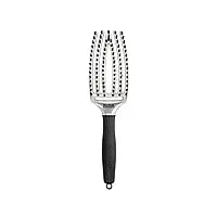 Щітка Fingerbrush COMBO Medium Trinity Silver Olivia Garden, сріблястий