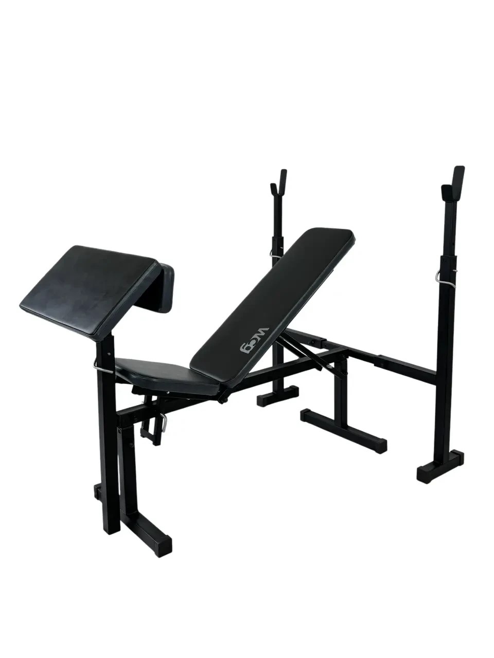 Регульована лавка для жиму + стійки + скотта WCG-003, фото 1