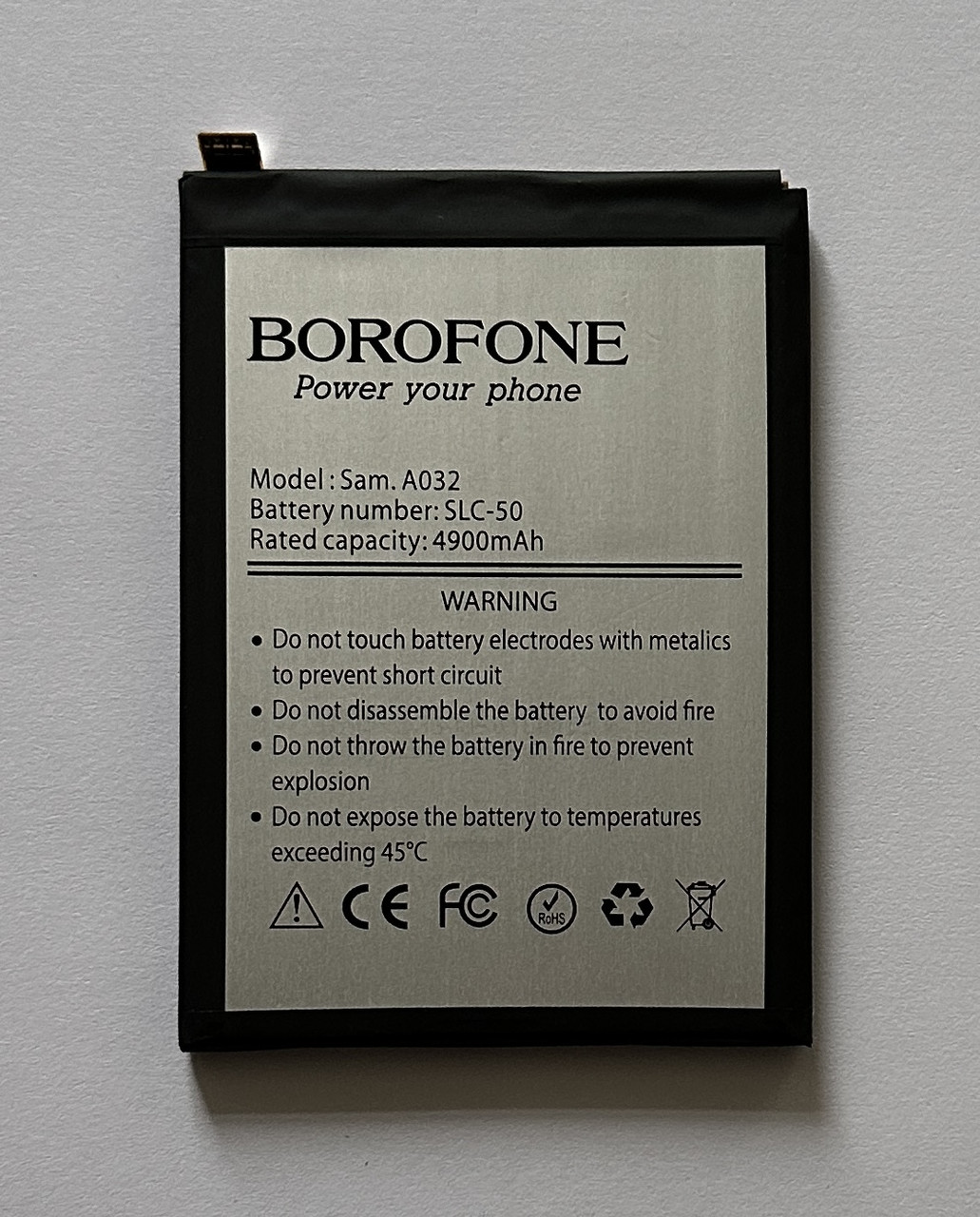 Батарея (акумулятор) Samsung A032 / SLC-50 / Samsung Galaxy A03 Core (Borofone), фото 1